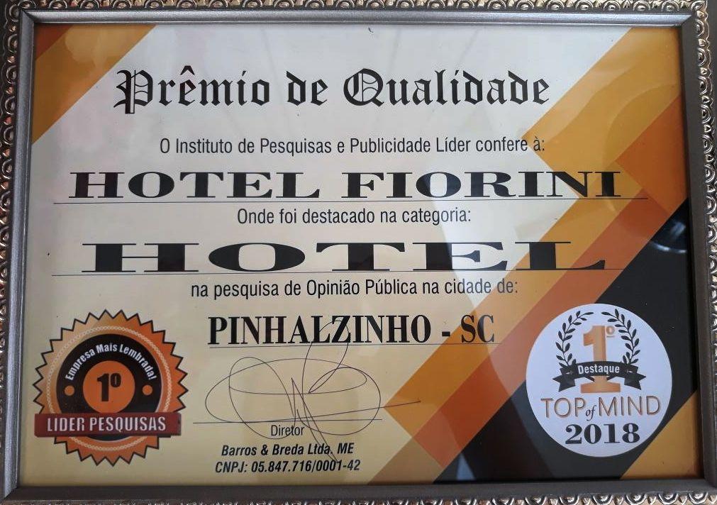 Hotel Fiorini Ltda Pinhalzinho  エクステリア 写真